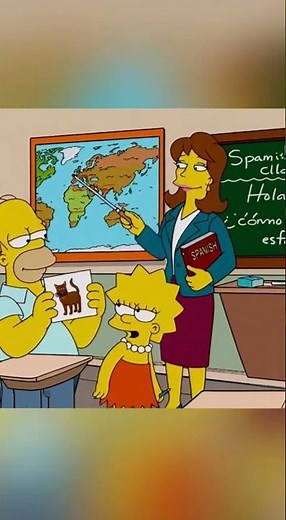 Homer's Spanish is... Perfecto? 😂 (BARK!)