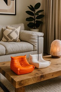 Togo Sofa Inspired Concrete Sculpture – Incense Holder & Ring Stand | Handmade Miniature Sofa Decor - Etsy