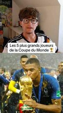The 5 Greatest World Cup Players #footballtiktok #soccer #football #worldcup #mbappé