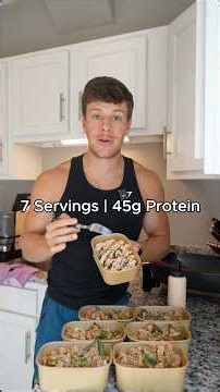 Hibachi Chicken Rice Bowls High Protein Meal Prep Recipe #shorts