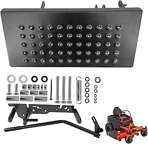 Fit for Most Zero-Turn Mowers Chute Blocker Fit for Ferris, Exmark, Gravely, Kubota, Hustler and Toro Mowers,Grass Flap 54" / 60" / 61" / 72"-00 Replaces# ACS6000UL, 088-5998-50 Discharge Shield