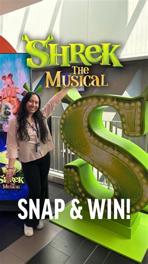 🎉 SNAP & WIN with Shrek The Musical Australia! Show us your inner ogre for a chance to WIN* 1 of 2 Family Passes (4 tickets) to Shrek the Musical at the Coliseum! How to enter: 1. Snap a pic with the big green “S” at @sgac_sydney 2. Post it publicly on Facebook, Instagram or TikTok 3. Tag @thecoliseumtheatre & use #ShrekAtTheColiseum 💚 BONUS ENTRY: Share your shot on your public story! Go green, strike your swampiest pose and get creative — our fairy-tale judges are watching! ✨ 📆 Entries clos