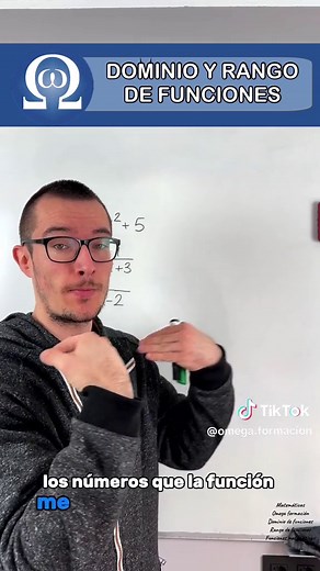 Cómo calcular el dominio y rango de funciones matemáticas