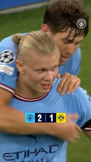 A comeback win against Dortmund on the way to the Treble 🏆🩵 | Manchester City