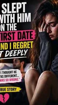 I Slept With Him On The First Date And I Regret It Deeply 😭 #redditstories #couple #relationship
