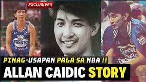 346K views · 5.7K reactions | Alam nyo ba na maging sa NBA ay naging usap usapan si Allan Caidic? Ang tinaguriang The Triggerman ng PBA. Panoorin ang istorya ng kanyang buhay sa ating kwentong PBA segment. Na draft sa liga noong 1987 at naglaro para sa mga koponan ng Great Taste / Presto Tivoli, San Miguel Beer at Ginebra bago tuluyang nagretiro noong 2005. | PH Sports Bureau | Facebook
