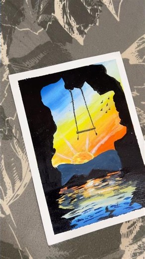 Blue shaded paintings | Acrylic paintings | Art promotion