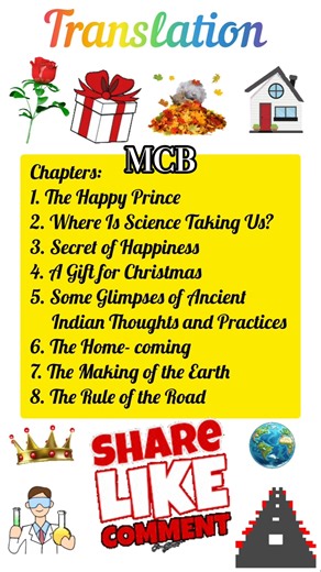 C10 Translation from English to Punjabi || All the 8 Chapters of MCB