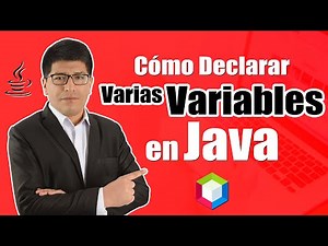 Cómo Declarar VARIAS Variables en JAVA - Curso de Java