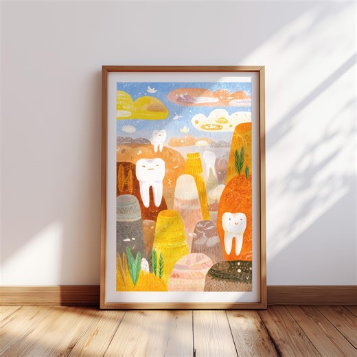 Kids Dentist Office Decor - Pediatric Dental Wall Art (digital Download) - Etsy