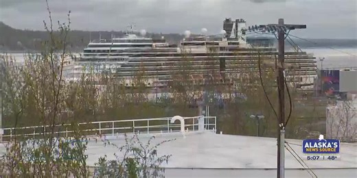 Anchorage sees first cruise ship of the season