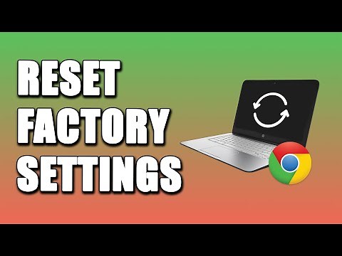 How To Reset Factory Settings School Chromebook (EASY!)