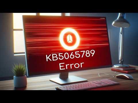 Windows Update Failed KB5065789 Error Code 0x800f0983 Failure ⚠️