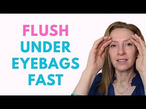 The 5-Minute Lymphatic Eye Drain: Flush Under-Eye Bags, Puffiness & Dark Circles in & Days 🌿