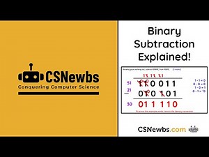 Binary Subtraction Explained