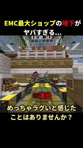 maliショップの地下がやばい... #マイクラ #earthmc