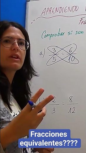 Fracciones equivalentes??? ‪@aprendematematicaspasoapas9905‬ #matematicas, #fracciones