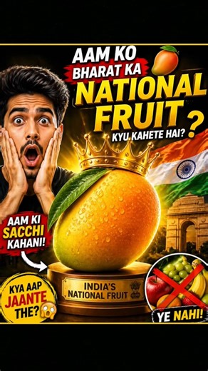 Why Mango Is India’s National Fruit? 🥭🇮🇳