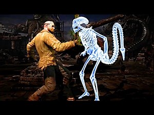 MKXL All X-rays on Aliens Electric Skeleton (Glowing Blue Skeleton)