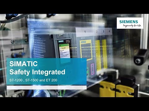 Simatic Safety Integrated in S7-1200, S7-1500 and ET 200