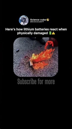 Battery Explosion 😱💥