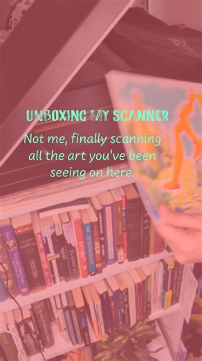 Desiree Schanding Artist Profile on Instagram: "Getting the scanner is very integral to starting your online and in person art business. I chose this scanner because I know that as long as it keeps working it will last for at least a decade or more. This scanner has been around for more than a decade already! It comes with a program called silverfast which is an integration to the scanner. I use the silver fast instead of the designated Epson software because in my opinion it scans at a better q