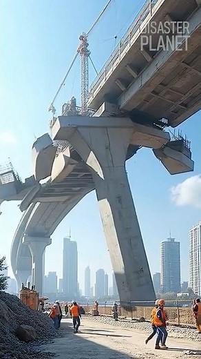 Bridge Collapse Caught on Camera!