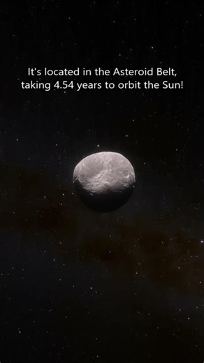 Asteroid 481 Emita in SpaceEngine! 👀😍 #asteroids