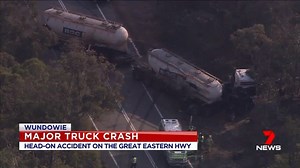 13K views · 46 reactions | #LIVE to a major truck crash on Great Eastern Highway www.7NEWS.com.au #7NEWS | 7NEWS Perth | Facebook