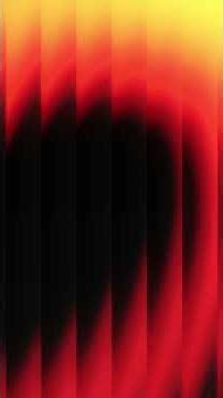 4K Abstract Fire Glass Loop - Reeded Glass Background 1 Hour