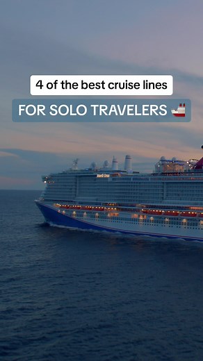 51K views · 222 reactions | Solo cruises blend relaxing downtime with...