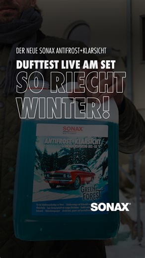 Crew Test bestanden! 😎 Unser Shooting Team durfte als erstes am neuen SONAX AntiFrost KlarSicht schnuppern. Fazit? Der Winter kann kommen! ❄️ Jetzt überall erhältlich! 🛒 | SONAX Deutschland