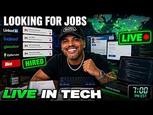 Remote Jobs In Tech Live + Q&A about career