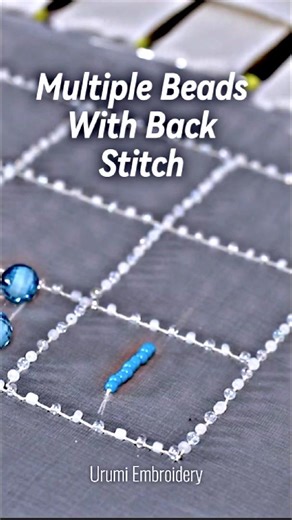 9 Essential Bead Embroidery Stitches: A Professional Guide to Multiple Beads With Back Stitch