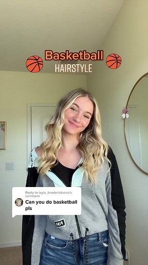 Reply to @layla_broderickvsco Basketball Hairstyle 🏀 #basketball #basketballhairstyle #ponytail #2022 #foryoupage #foryou
