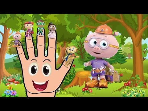 Super Why Finger Family Nursery Rhyme Sing-Along For Kids