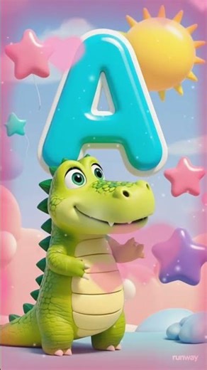 A for Alligator 🐊 | ABC Animal Song for Kids | Kidoo Kingdom TV #shorts