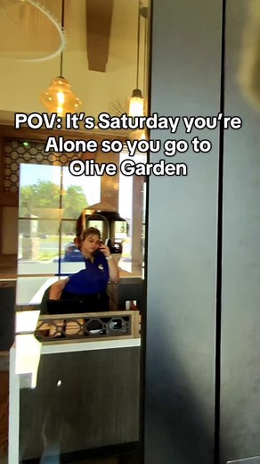 Went on a Solo Date to Olive Garden! #pov #mukbang #asmr #solodate | Itsgabrielrivera