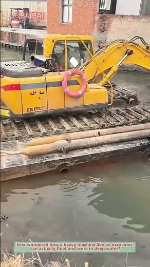 How This Floating Excavator Works! | Genius Engineering