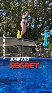 One jump, instant regret 😅💥 | Wrestling News