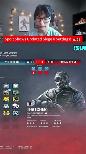 Spoit Drops the Latest Siege X Settings — Boost Your Loadout! ✍️👀 #SiegeX #SettingsUpdate #PatchNotes #GamingTips #foryou