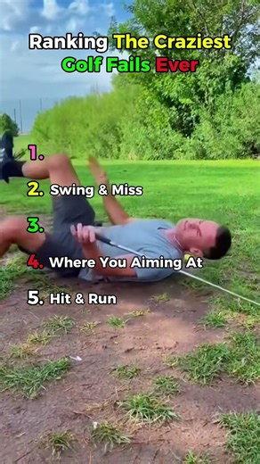 Ranking The Most Brutal Golf Fails Ever 😭💀