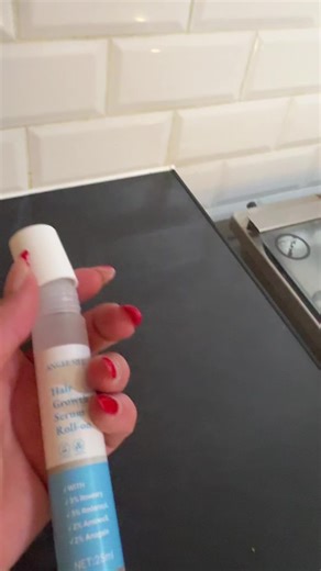 Angel silk hair growth serum roll on it really works the link is below #hair #serum #fyp #viral
