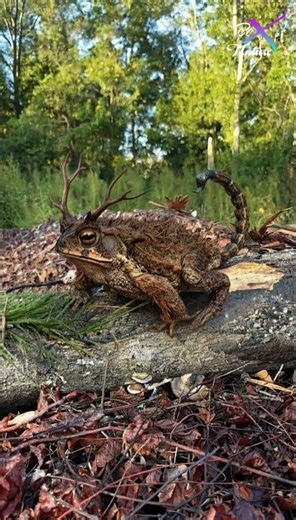 Horned Toad with Scorpion Tail – Mysterious Desert Creature