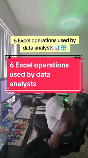 6 Excel operations used by data analysts📊🌐