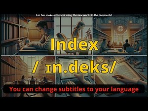 Index meaning with 5 examples