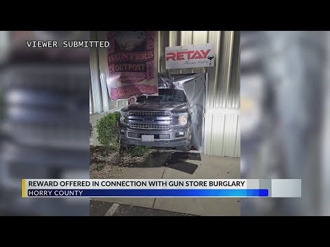 Conway-area gun store closes month after theft; feds offer $10K reward for information