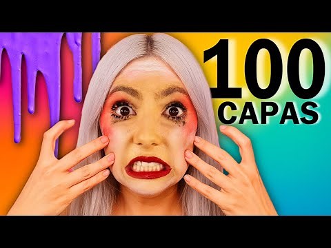100 LAYERS of each step of my MAKEUP 🤢 pt. 2