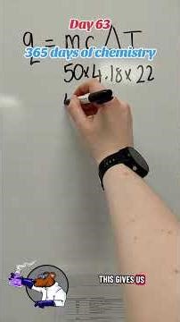 Day 63 - 365 days of chemistry - Flame calorimetry #science #stem #energy