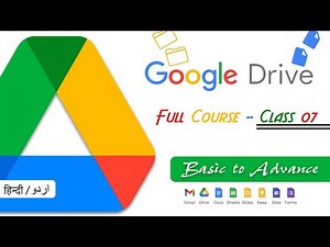 Learn Google Drive | Full Course | Class 07 - Backup and Sync | Hindi / Urdu | KB Tech India